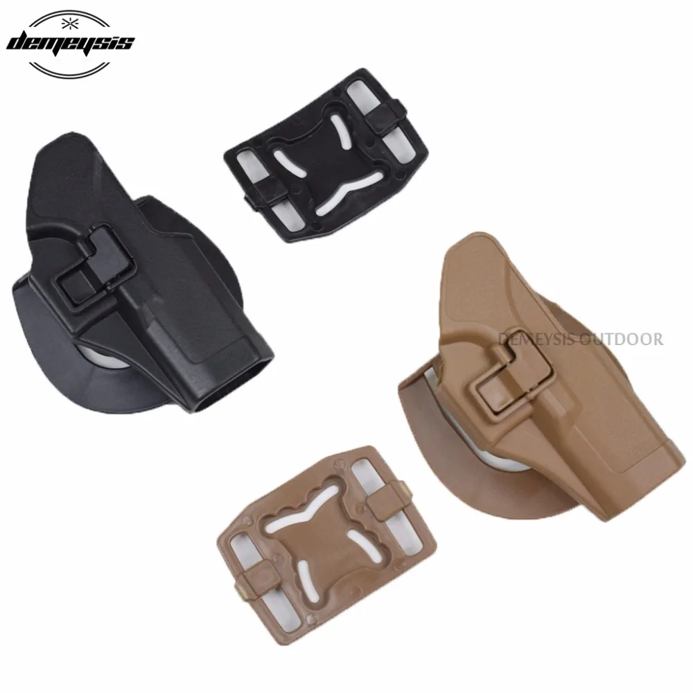 Военный Glock кобура тактическая правая рука весло пистолет для 17 19 22 23 31 32 с мешочек