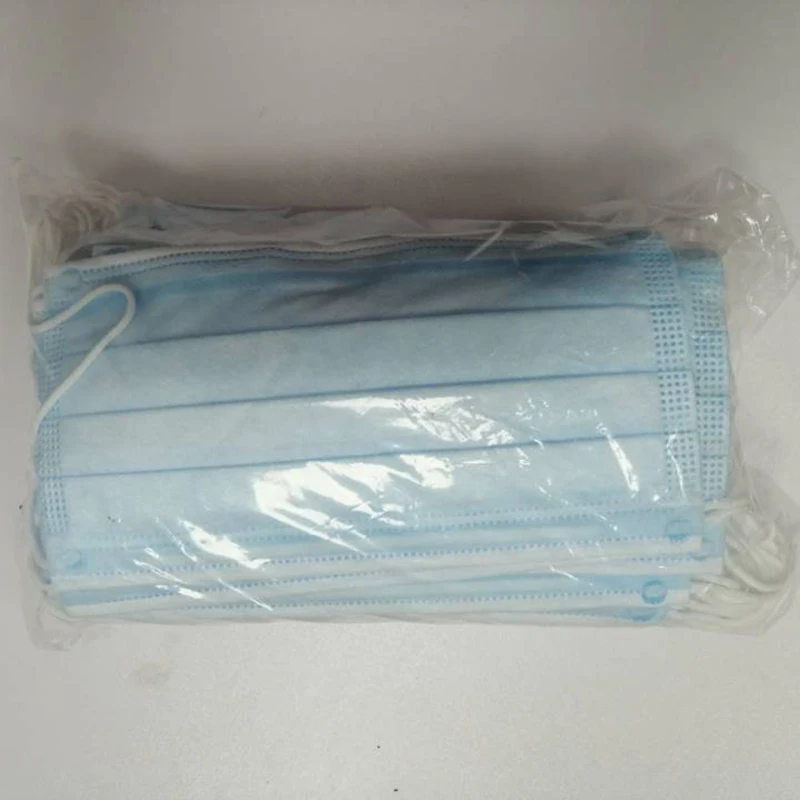 

Three Layers Non-woven Face Mask 50 Pcs Respirator Disposable Mouth Masks 3 Layer FFP3 KF94 Elastic Earloop Masks