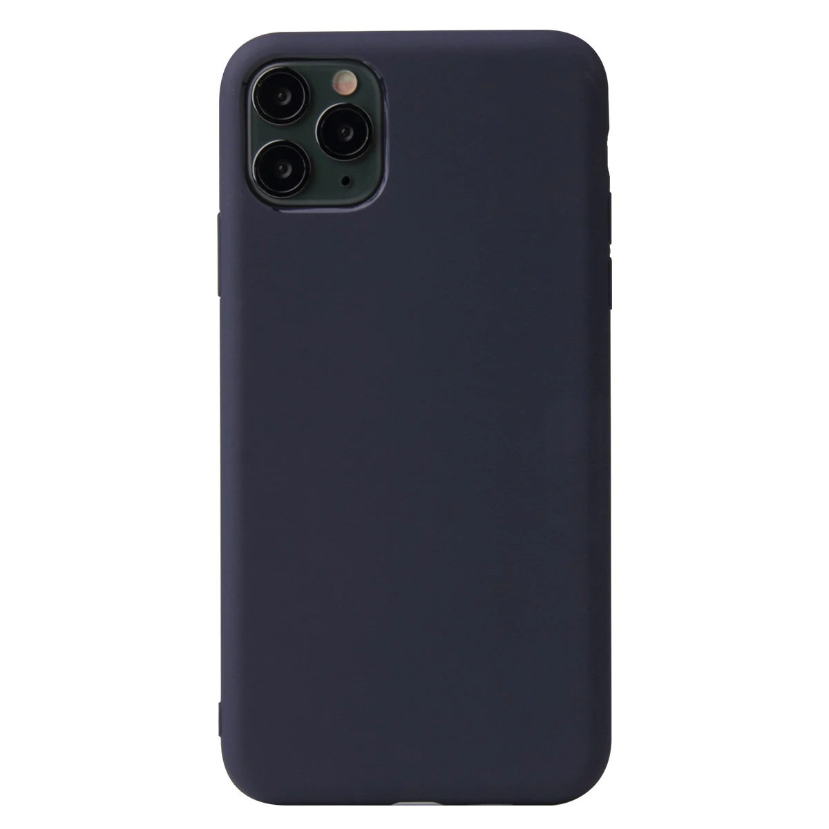 Для IPhone 11 Pro Max чехол, силиконовый,, карамельный цвет, тонкий, мягкий, TPU, задняя крышка для Apple IPhone X XS Max XR 7 8 6S Plus - Цвет: Mldnight Blue