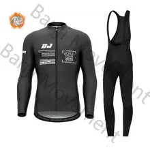 Зимняя шерстяная куртка для велоспорта с длинными рукавами, очень геотермальный теплый жилет, большой размер, удобная велосипедная майка Gobike