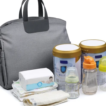

Diaper Bags with Stroller Straps Nappy Shoulder Bag Mummy Large Capacity Bag Mom Baby Multi-function Waterproof Outdoor Travel