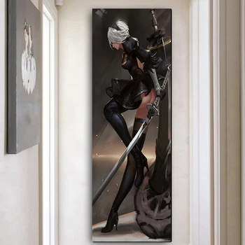 

Unframed The Poster Decoration Painting of NieR:Automata on Oil Canvas Painting Art Wall Pictures Home Decoration
