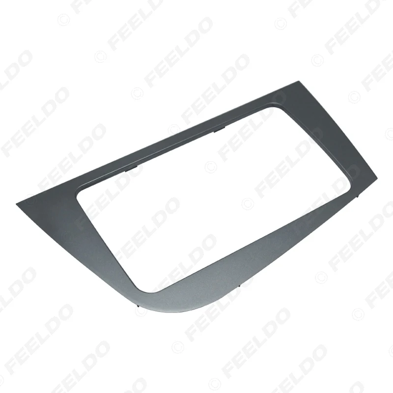 FEELDO автомобильный 2Din стерео радио фасции Рамка адаптер для Seat Leon 2005-2011(RHD) Аудио приборная панель крепление отделка комплект#4098