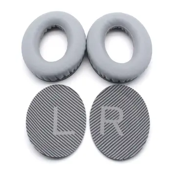 

1Pair Replacement Ear Pads For Bose QC25 Headphones Leather SoundTrue Quiet Comfort Soft 2 QC25 AE2 QC2 QC15 Ear Cushions
