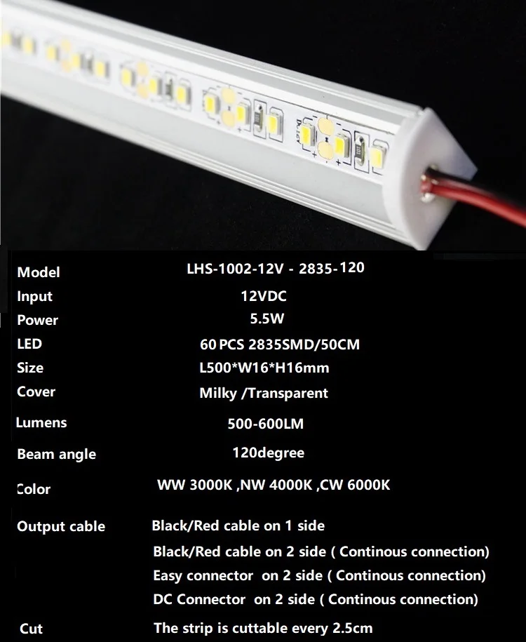 12VDC светодиодный Угловой линейный светильник, диодный Невидимый 2835 5050 120/240 светодиодный на метр высокой яркости 50 см 20 дюймов 45 градусов бар светильник