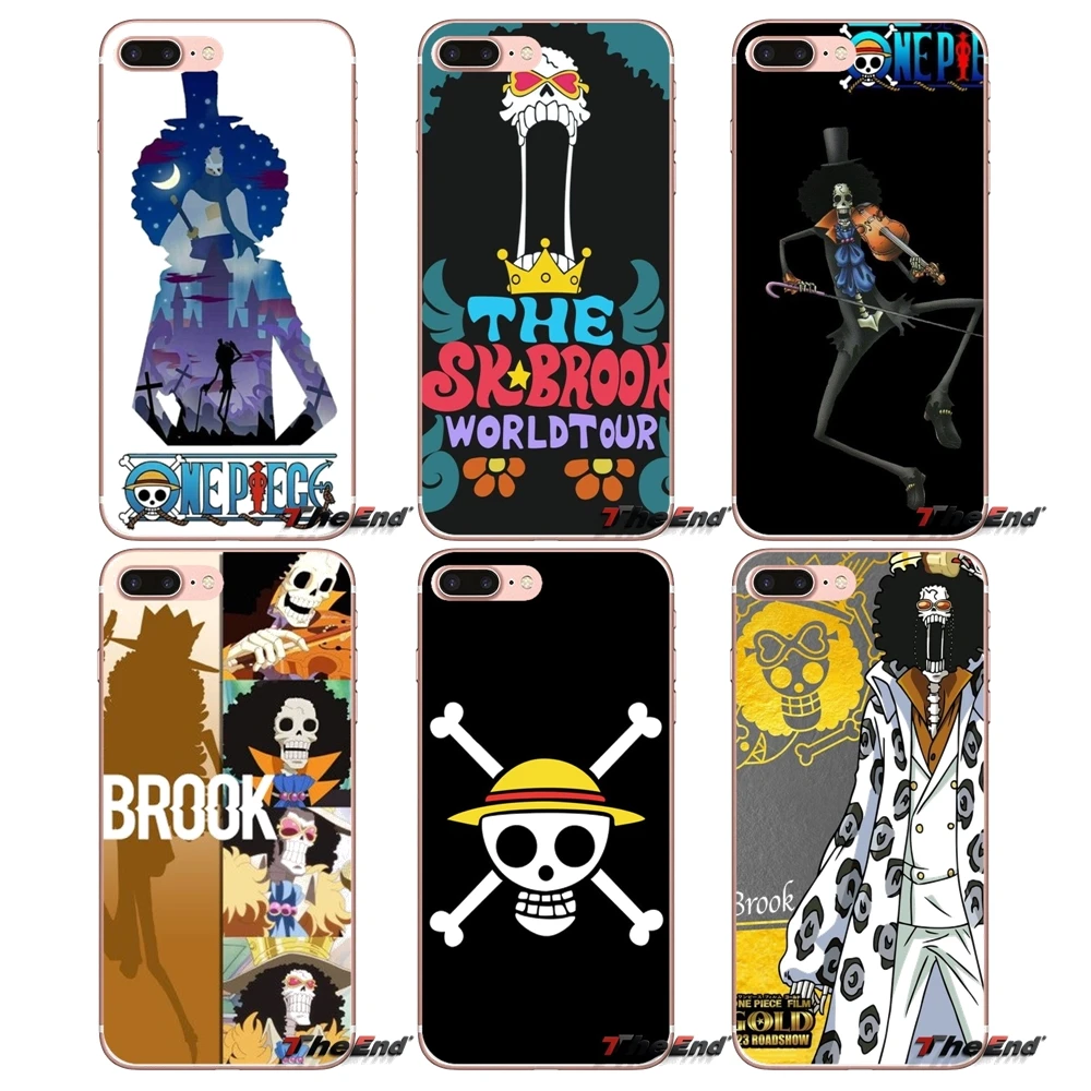 One Piece Брук ТПУ прозрачный чехол для Xiaomi Redmi 4x3 3S Pro mi 3 4 4i 4C 5 5S Max Note 2