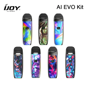 

Original IJOY AI EVO Kit 2.8ml pods with 1100mAh battery for both DTL and MTL lovers Electronic Cigarette Vaporizer pod kit