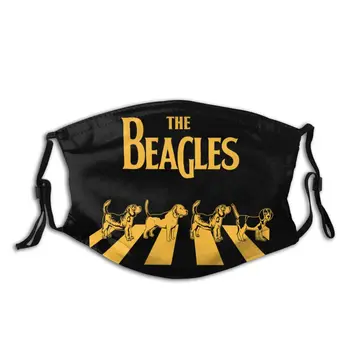 

Good The Beagles Dog Puppy With PM2.5 Filters Reusable Face Mouth Mask Respirator Anti Bacterial Dust Mouth Protection Cover