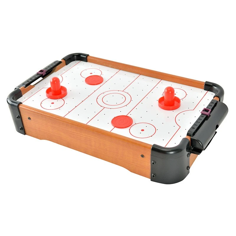 Mesa Arcade Hockey de aire portátil mesa de 15 pulgadas para de juegos, con 2 empujadores y 1 disco para niños, regalo de Navidad|Aerohockey| AliExpress
