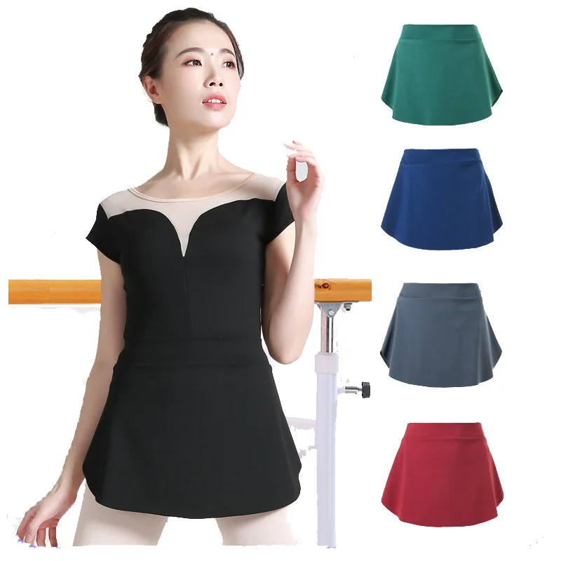 Ballet Skirts Tutu Skirt Ballet Dress Girls Dance Costumes Grey Ballet Tutu Adult Gymnastics Short Skirt Dance Dress Girls Ballet A-line Girl Figure Skating Skirt Stage Dance Costume