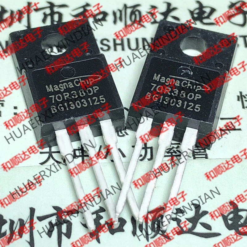 10 шт./лот и 70R380P MMF70R380P TO-220F 750V 11A