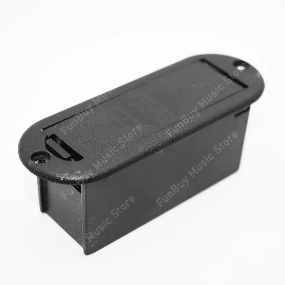 Scatola Batteria Per Pickup Chitarra - Orizzontale, 9V, Con Cavi, Materiale ABS Nero - Foto 11
