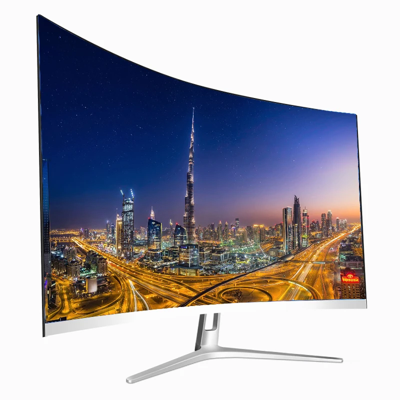 4k monitor 32-inch 144Hz curved LED borderless gaming monitors desktop computer screen