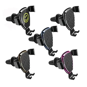 

NewCar gravity mobile phone holder buckle type car air outlet universal bracket car navigation support frame LW-923