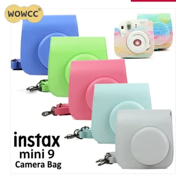 

For Fujifilm Fuji Instax Mini 8 9 mini7S/7C Instant Camera PU Leather Bag Carry Cover Case
