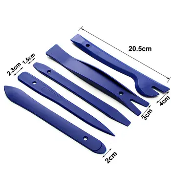 

12PCS Car Trim PryTool Radio Door Clip Panel Dash Audio Removal &Install Kit Hot