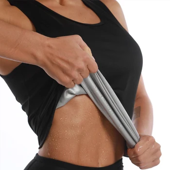 

Women Waist Trainer Sweat Sauna Vest Tummy Belly Body Shaper Waist Cincher Corset Slimming Sweat Suit Plus Size Shaperwear Shirt