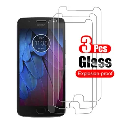 Premium Tempered Glass Screen Protector - Pack of 3 (Moto G5 Plus)