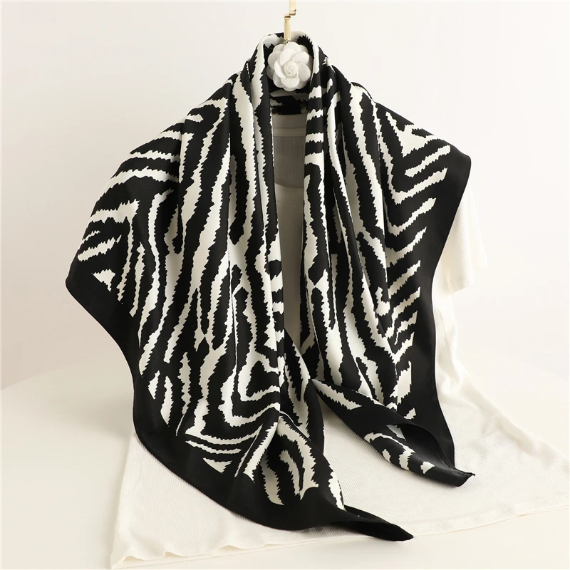 

Роскошный квадратный шарф из саржевого переплетения для женщин, женский мусульманский шейный платок, Женская повязка на голову, лента на запястье, 2022 фуляр