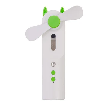 

Portable 2 In 1 Water Spray Mist Fan Electric USB Rechargeable Handheld Mini Fan