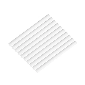 

10 Pieces 7mmx75mm Humidifiers Filters Cotton Swab for USB Air Ultrasonic Humidifier Aroma Diffuser Replace Parts Can Be Cut