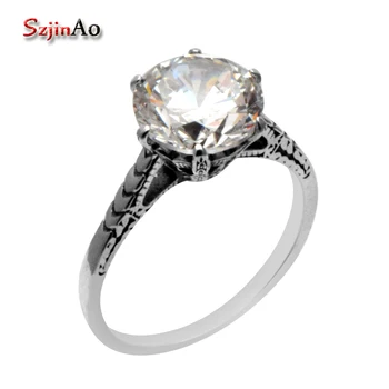 

Fine 925 Sterling Silver Jewelry Wholesale Antique Jewelry Wedding Ring 925 Sterling Silver Rings For Women With Stones