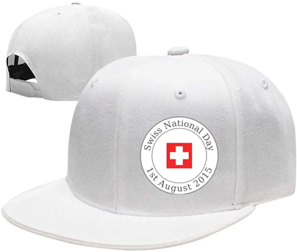 Швейцарский национальный день 1st August шапки унисекс модные регулируемые взрослые Snapback шляпы
