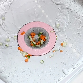 

TENMIU Dishwasher Filter Pool Floor Drain Household Kitchen Supplies Anti-blocking Anti-seal Washing Net Bag Sewer Filter ABS