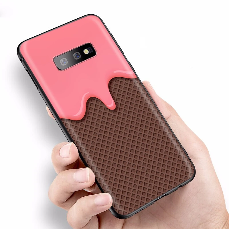 Мягкий силиконовый чехол YIMAOC Alenka Alpen с золотым шоколадом для Samsung Galaxy S6 S7 Edge S8 S9 Plus