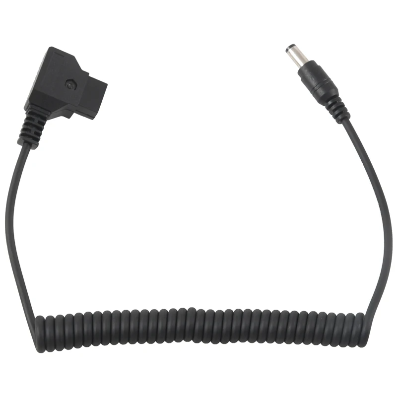 

D-Tap DC Coiled Cable for DSLR Rig Power Supply V-mount Anton Bauer Battery WY18