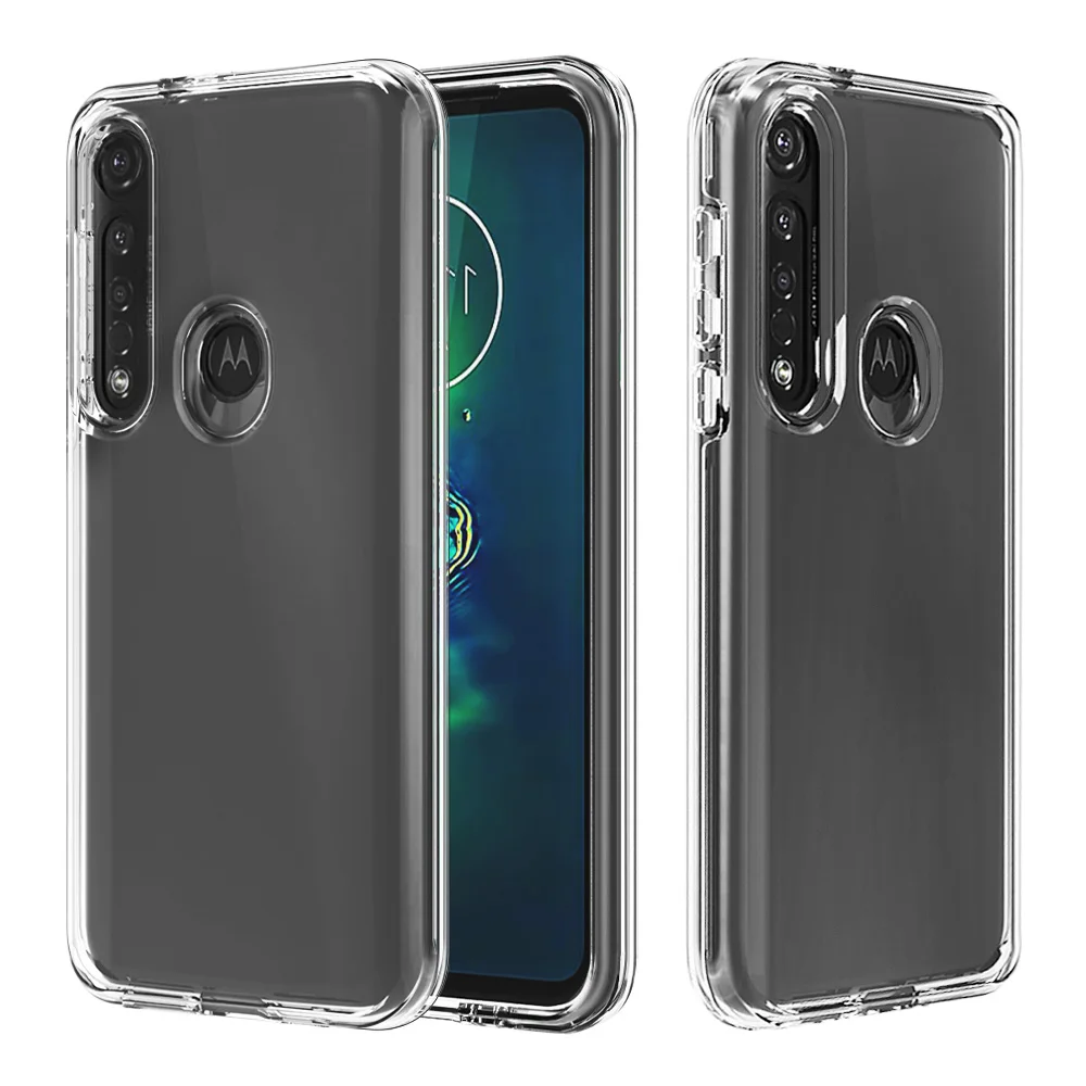 Simple Hybrid PC&ampTPU Case For Moto X5 G5 One Zoom E5 G6 G8 Play Shockproof TPU 2 In 1 Back Cover Macro Plus | Мобильные телефоны