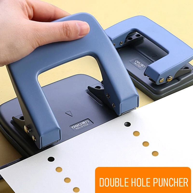 Binding Machine Documents Rings Double Hole Punch Paper Student