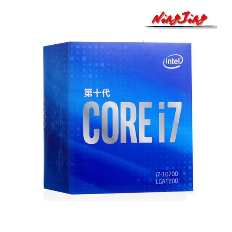 Процессор Intel Core i7-10700 i7 10700 2 9 ГГц Восьмиядерный 16 потоков L2 = Мб L3 65 Вт LGA 1200 в