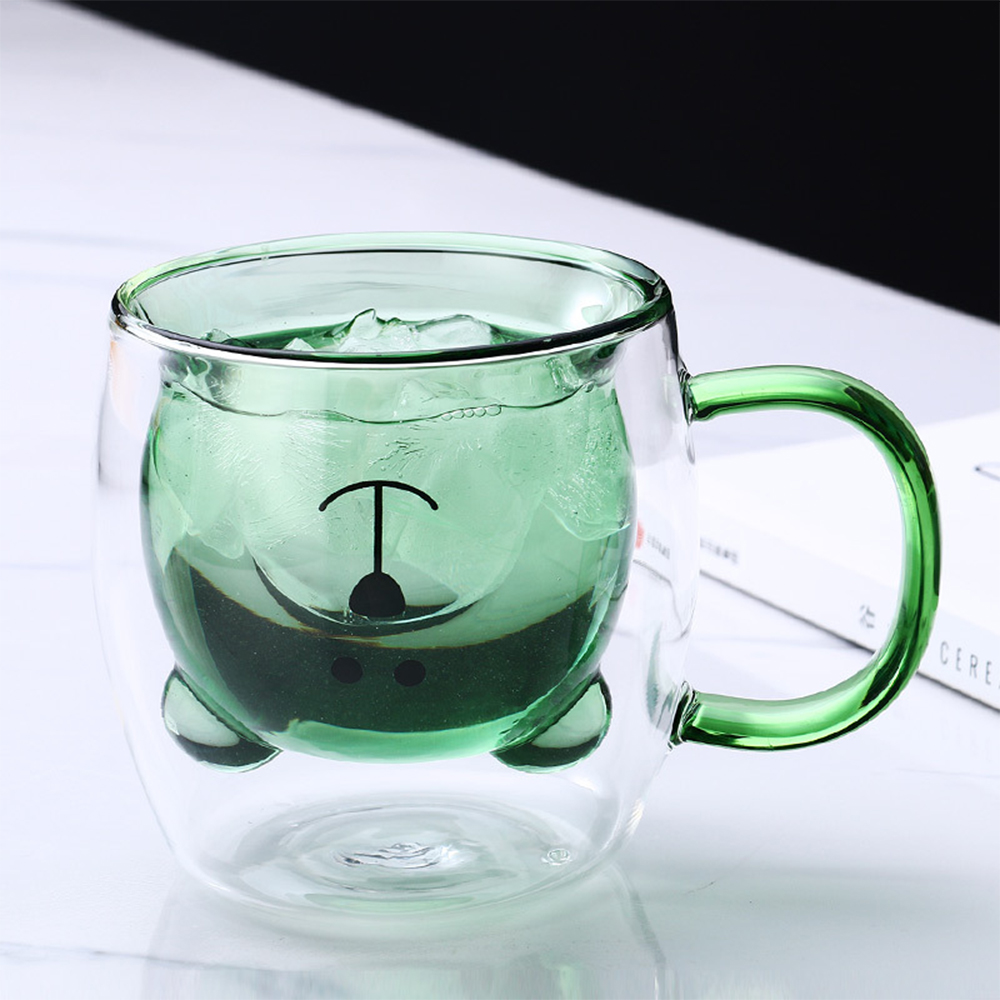 Bear Glass Cup