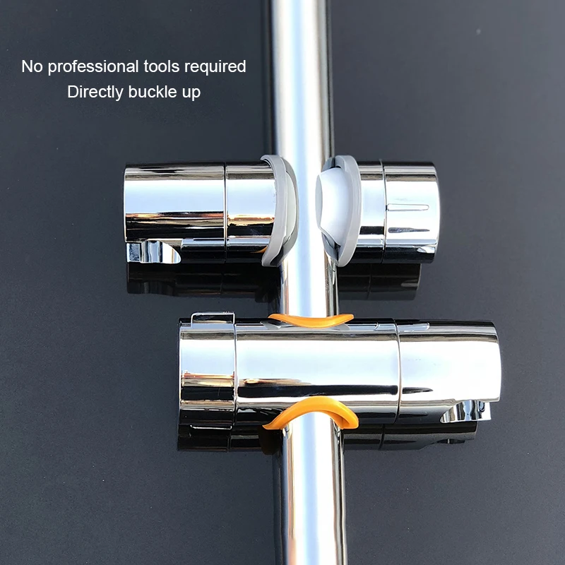 

Sliding Sleeve Adjustable Nozzle Accessories Movable Bracket Third Gear Hand-Held Flower Sprinkler Base In Shower Lifting