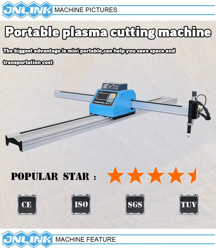 Protable cnc plasma cutting machine 1325 1530-1