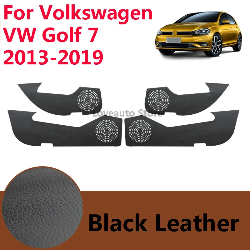 

Защитная накладка для дверей автомобиля Volkswagen VW Golf 7 MK7 2019 2018 2017, кожаная накладка на дверь, защитная наклейка 2014 2015 2016
