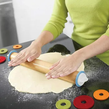 

Non-stick Rolling Pins Dumpling Pastry Dough Roller Fondant Rolling Pins Kitchen Cake Cooking Household Portable Bakeware Tools
