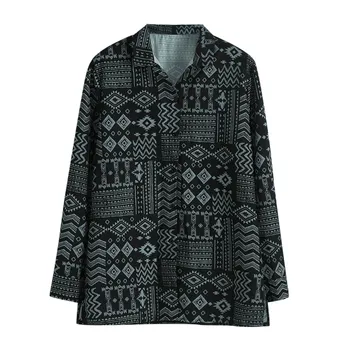 

JAYCOSIN Men's Shirts hawaiian shirt Mens Tops Casual Printed vintage autumn Christmas Shirt Top Blouse Men Shirts Brand clothes