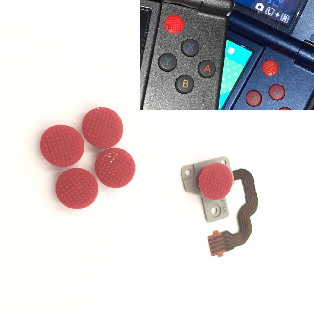 Nintendo New 3dsxl 3dsll New 3ds 15用new2dsxl右ジョイスティックcスティックサークルパッドボタン グリップキャップカバーの交換 Replacement Parts Accessories Aliexpress
