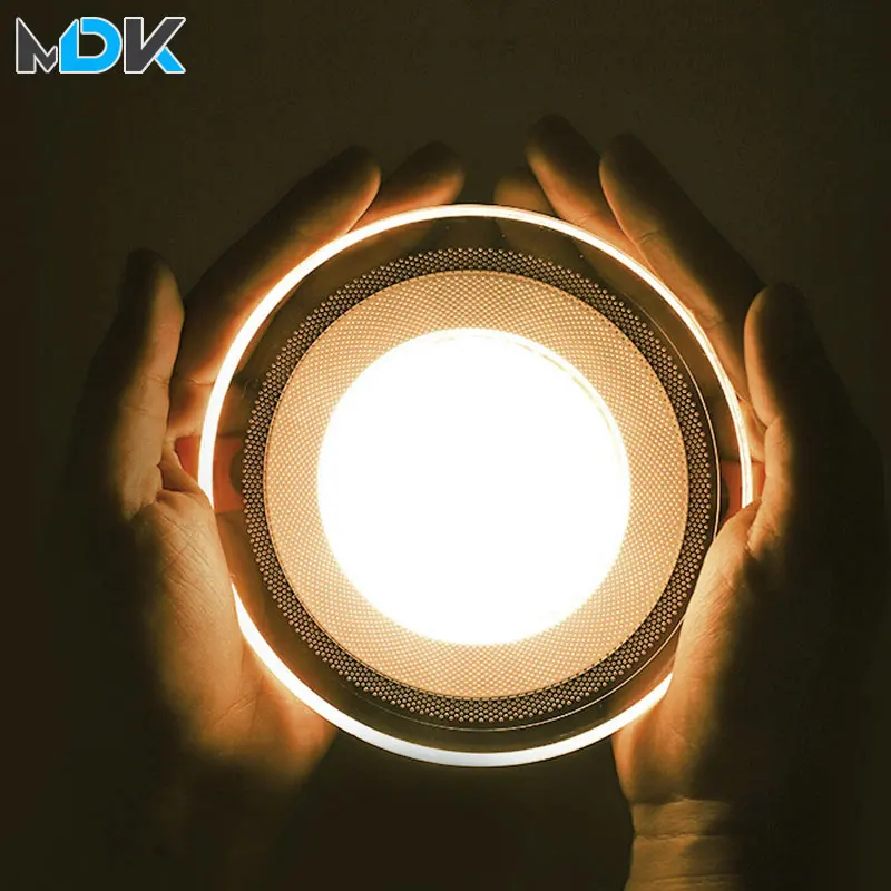 LED Downlight 9W 7W 5W 3W Light Guide Ceiling Recessed Lamps Round Shape Acrylic Panel Indoor High Brightness