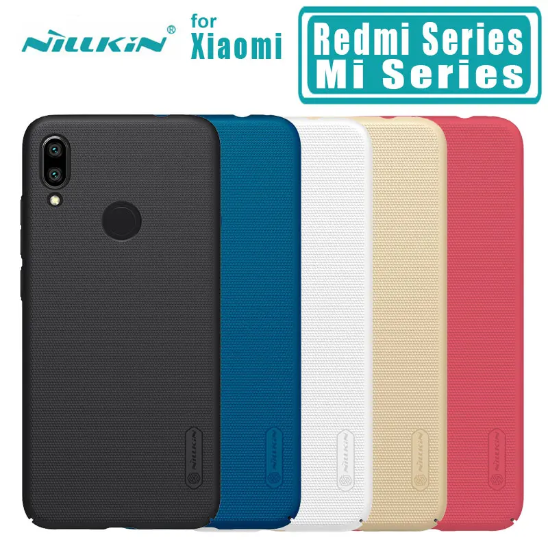 

Nillkin for Xiaomi Redmi Note 7 6 5 Pro 4 Case Cover Frosted Shield Hard Case for Xiaomi Mi 9 9 SE 9T Pro Mi 8 8 SE Mi 5 6 Case
