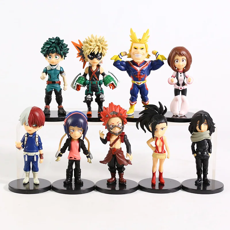 Мой герой Академия мидория бакугоу Тодороки все может Ochaco Kyoka Yaoyorozu Kirishima Azawa