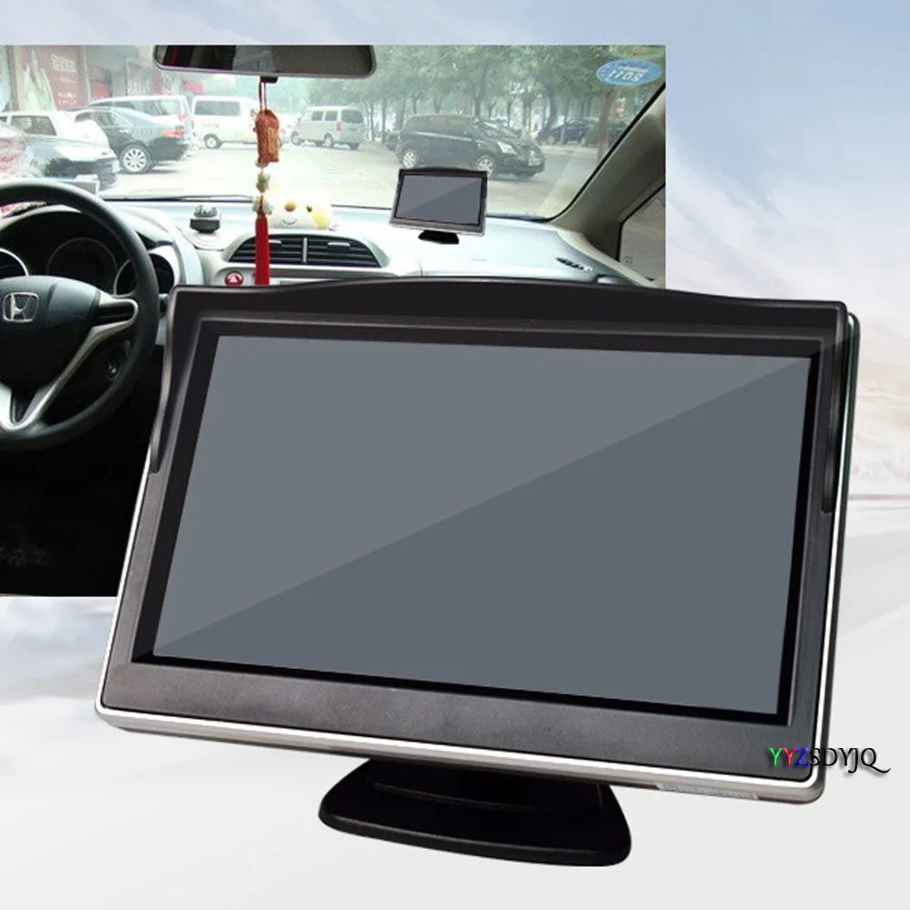 Беспроводная камера заднего вида 5 дюймов 800x480 HD интеллектуальная динамическая