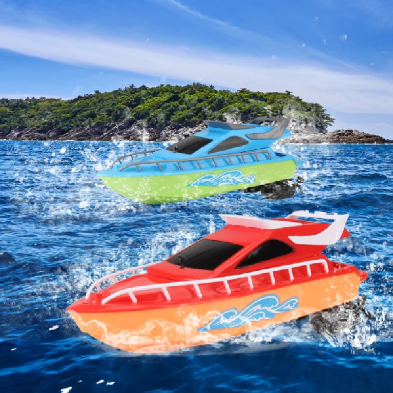 Twin Motor High Speed Boat Easy To Use Remote Control Ship For Kids RC Boat High-speed Electric Children Remote Control Toy 2