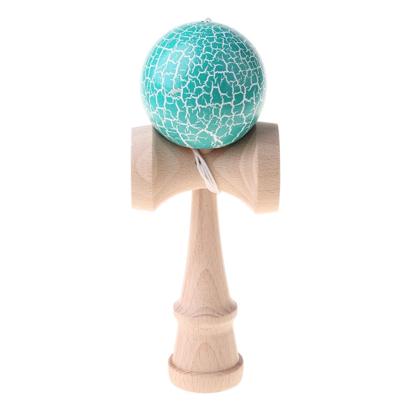 Hot Crack Pattern Paint Toy Bamboo Kendama Best Wooden Educational Toys Kids | Игрушки и хобби