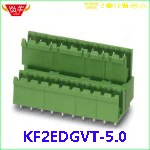 KF2EDGVM-5.0-2P штекер 2EDGVM 5,0 мм 2PIN PCB прямой разъем вставной Заземленный блок MSTBV 2,5/2-GF-5.0 1776883