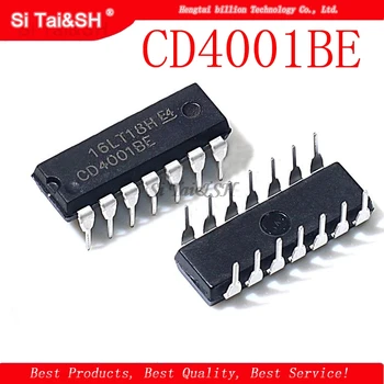

20pcs/lot CD4001 CD4001BE HEF4001 HCF4001 DIP-14