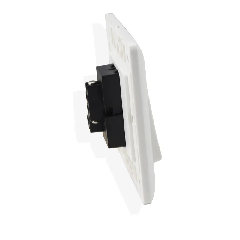 sourcing map Push to Exit Button Release Switch Porta Access Control System PC Panel 86mmx86mm 12V 3A Bianco