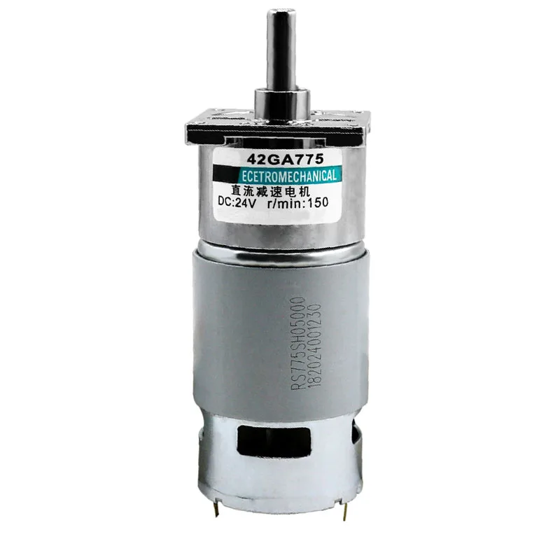 25W 60 кг торможения постоянного 775 Мотор 12 V/24 V высокое Мощность высокий крутящий момент небольшие Шестерни мотор обратный Скорость регулирующий медленно Скорость мотор